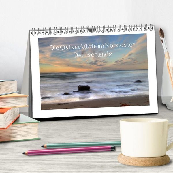 Produktbild: Die Ostseek&uuml;ste (Tischkalender 2026 DIN A5 quer), CALVENDO Monatskalender