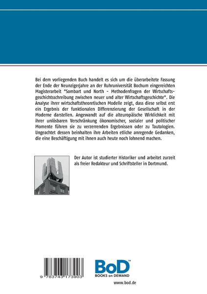 Produktbild: Methodenfragen der Wirtschaftsgeschichtsschreibung