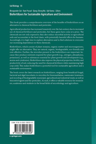 Produktbild: Biofertilizers for Sustainable Agriculture and Environment