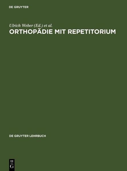 Produktbild: Orthop&auml;die mit Repetitorium
