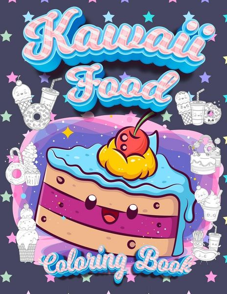 Produktbild: Kawaii Food Coloring Book
