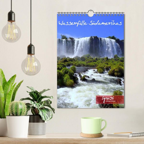Produktbild: Wasserf&auml;lle S&uuml;damerikas - Iguazu Wasserf&auml;lle (Wandkalender 2026 DIN A4 hoch), CALVENDO Monatskalender
