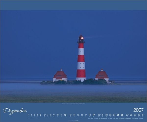 Produktbild: Nordsee Kalender 2027