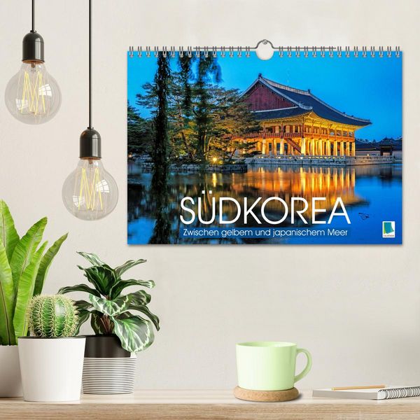 Produktbild: S&uuml;dkorea: Zwischen gelbem und japanischem Meer (Wandkalender 2026 DIN A4 quer), CALVENDO Monatskalender