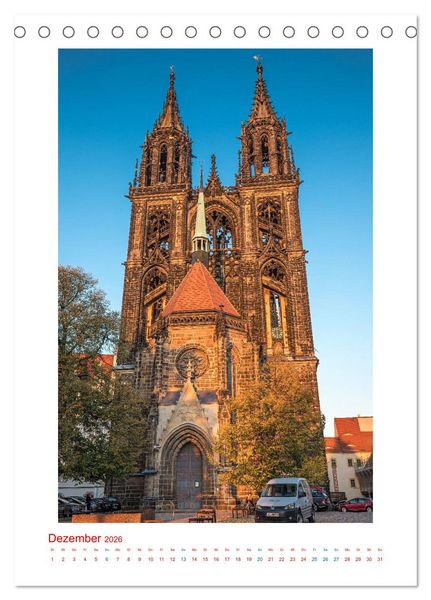 Produktbild: Fotografische Reise durch Deutschland (Tischkalender 2026 DIN A5 hoch), CALVENDO Monatskalender