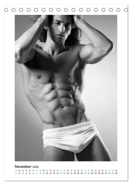 Produktbild: M&auml;nner... in underwear deluxe (Tischkalender 2026 DIN A5 hoch), CALVENDO Monatskalender