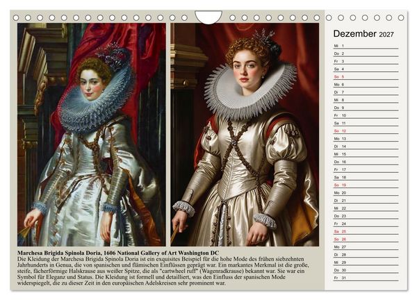 Produktbild: Rubens im neuen Licht (Wandkalender 2027 DIN A4 quer), CALVENDO Monatskalender