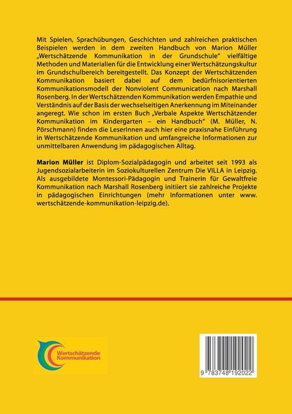 Produktbild: Wertsch&auml;tzende Kommunikation in der Grundschule