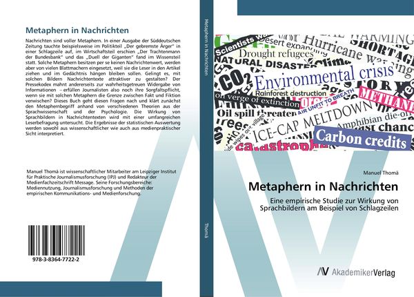 Metaphern in Nachrichten, Taschenbuch von Manuel Thomä, VDM, 9783836477222