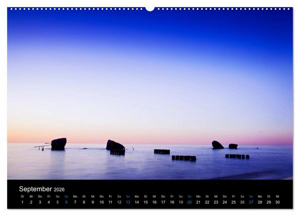Produktbild: Sonnenunterg&auml;nge (hochwertiger Premium Wandkalender 2026 DIN A2 quer), Kunstdruck in Hochglanz