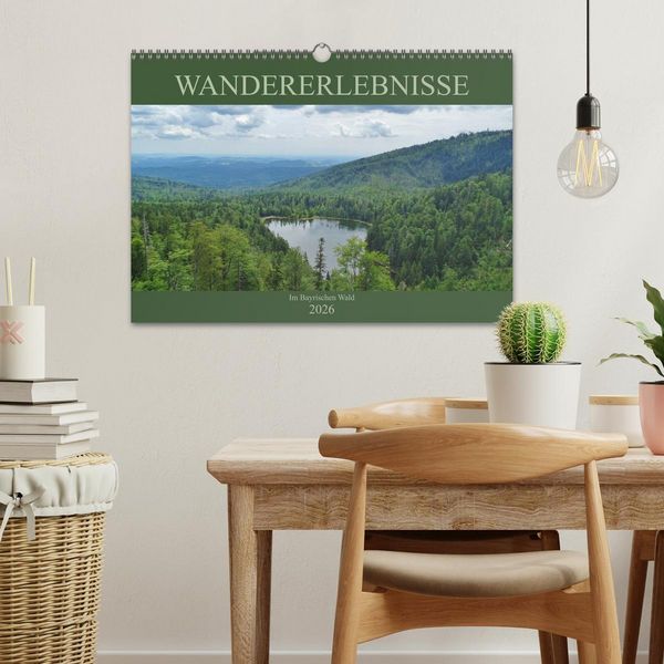 Produktbild: Wandererlebnisse im Bayrischen Wald (Wandkalender 2026 DIN A3 quer), CALVENDO Monatskalender