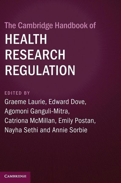 Produktbild: The Cambridge Handbook of Health Research Regulation