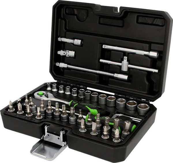 Produktbild: KS Tools COMPETITION 1/4\" Steckschl&uuml;ssel-Satz, 48-tlg