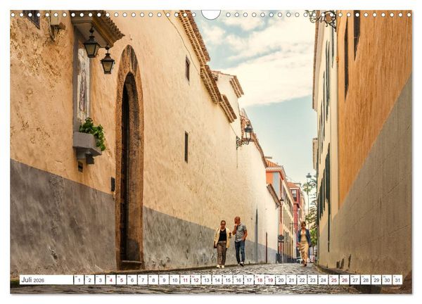 Produktbild: La Laguna auf Teneriffa (Wandkalender 2026 DIN A3 quer), CALVENDO Monatskalender