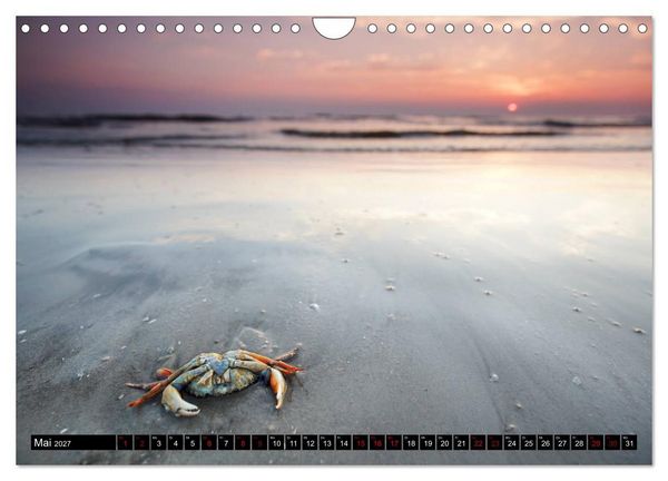 Produktbild: Sankt Peter Ording Sandstrand (Wandkalender 2027 DIN A4 quer), CALVENDO Monatskalender