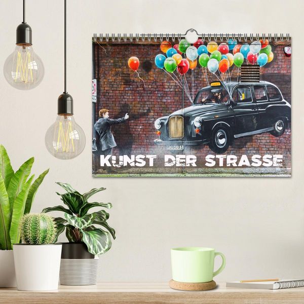 Produktbild: Kunst der Strasse (Wandkalender 2026 DIN A4 quer), CALVENDO Monatskalender