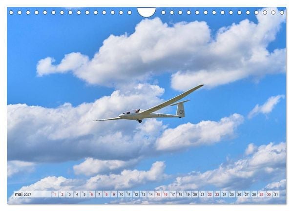 Produktbild: Voler en silence - la passion du vol &agrave; voile (Calendrier mural 2027 DIN A4 vertical), CALVENDO calendrier mensuel