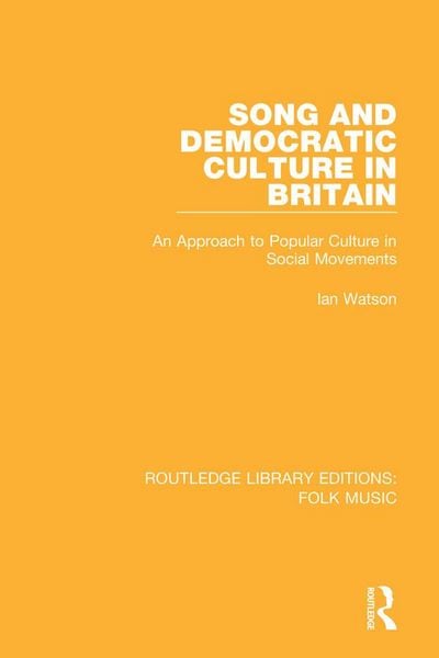 Produktbild: Song and Democratic Culture in Britain