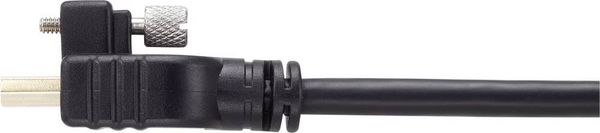 Produktbild: SpeaKa Professional HDMI Anschlusskabel HDMI-A Stecker, HDMI-A Stecker 3.00m Schwarz SP-9784188 4K UHD, Audio Return Channel