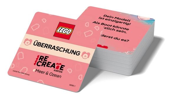 Produktbild: LEGO® - ReCreate Karten - Meer & Ozean, m. 1 Beilage