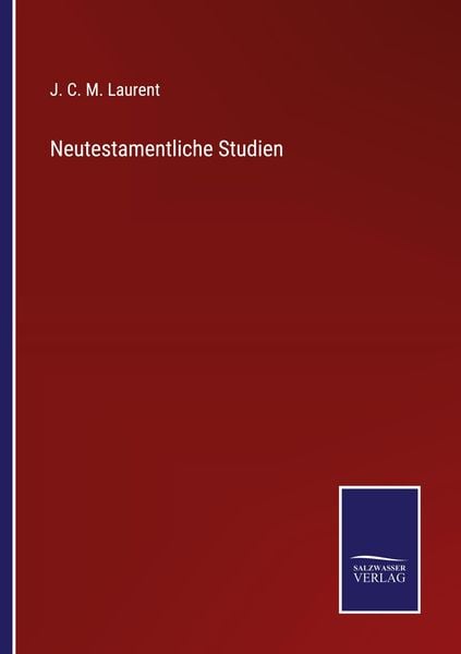 Produktbild: Neutestamentliche Studien