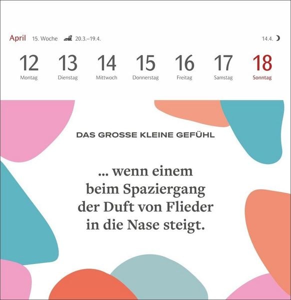 Produktbild: Das gro&szlig;e kleine Gef&uuml;hl Premium-Postkartenkalender 2027 - 53 Postkarten mit Liebeserkl&auml;rungen an allt&auml;gliche Momente