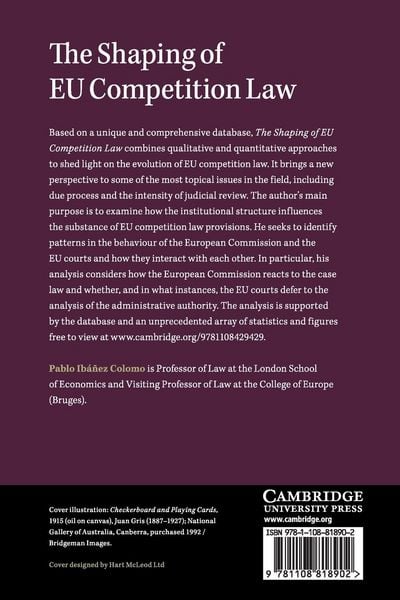 Produktbild: The Shaping of EU Competition Law