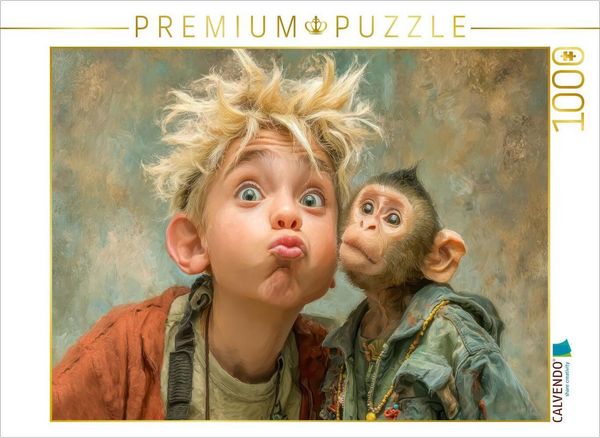 Produktbild: CALVENDO Puzzle Werke des Humors | 1000 Teile Lege-Gr&ouml;&szlig;e 64x48cm Foto-Puzzle f&uuml;r gl&uuml;ckliche Stunden