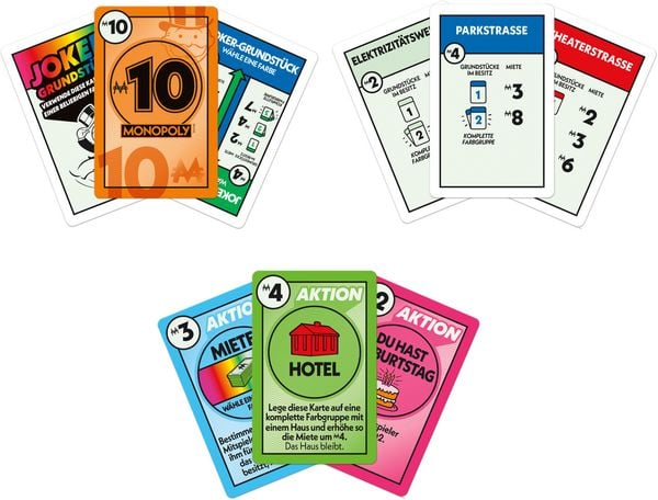 Produktbild: Hasbro G0351100 - Monopoly Deal, Das Kartenspiel