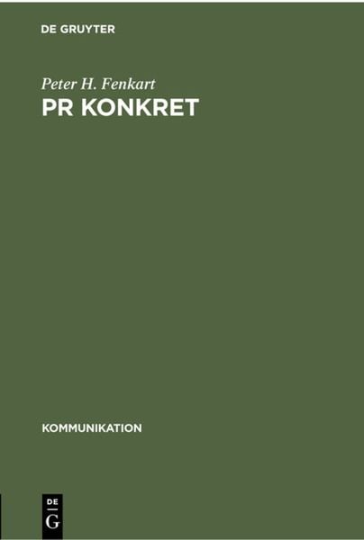 Produktbild: PR konkret