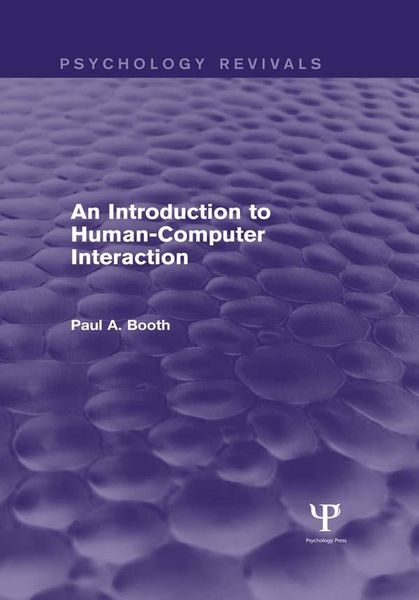 Produktbild: An Introduction to Human-Computer Interaction (Psychology Revivals)