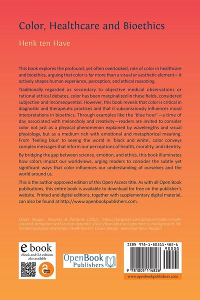 Produktbild: Color, Healthcare and Bioethics
