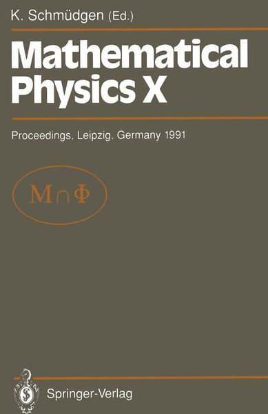 Produktbild: Mathematical Physics X