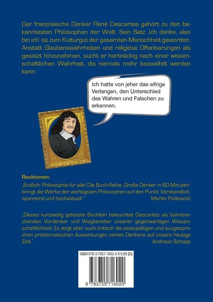 Produktbild: Descartes in 60 Minuten
