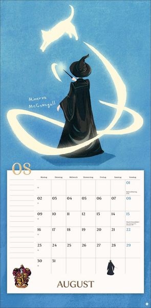 Produktbild: Harry Potter Broschurkalender 2027