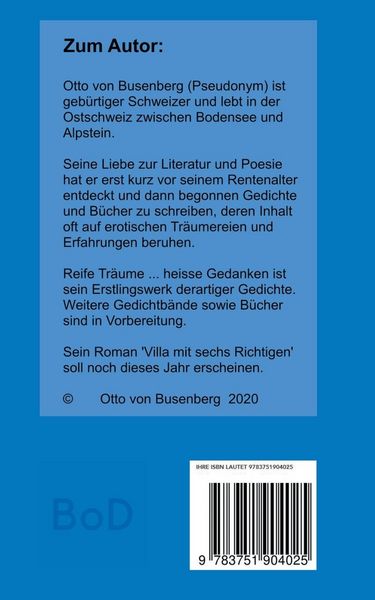 Produktbild: Reife Tr&auml;ume heisse Gedanken