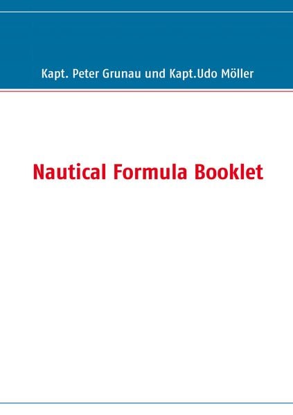 Produktbild: Nautical Formula Booklet