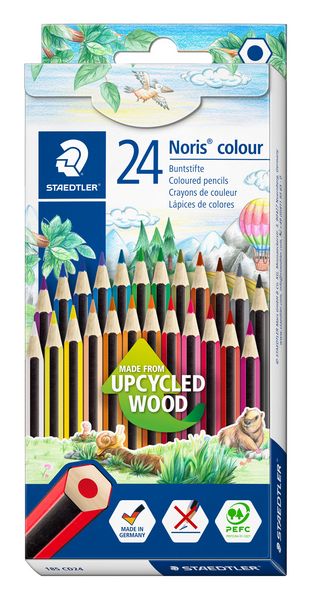Produktbild: STAEDTLER Noris colour 185 Buntstift, 24er Set, 185 CD24