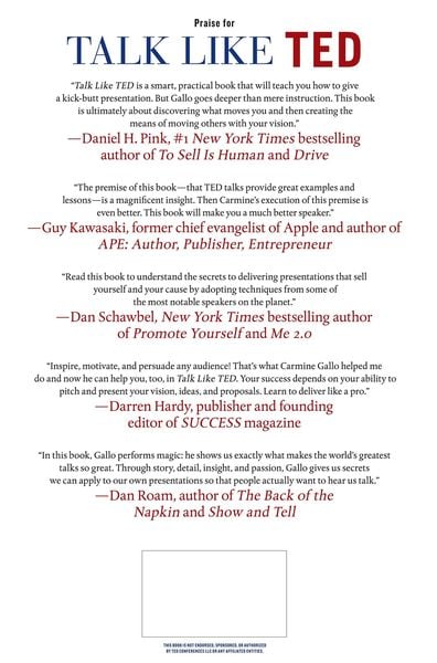 Produktbild: Talk Like Ted
