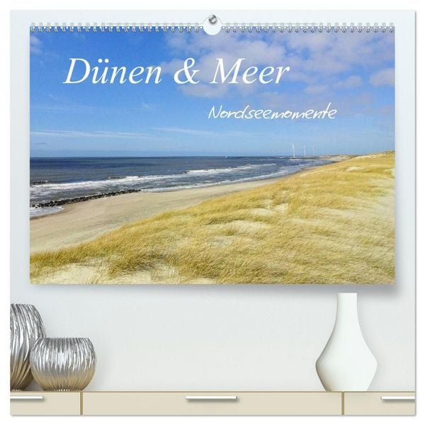 Produktbild: D&uuml;nen und Meer Nordseemomente (hochwertiger Premium Wandkalender 2026 DIN A2 quer), Kunstdruck in Hochglanz