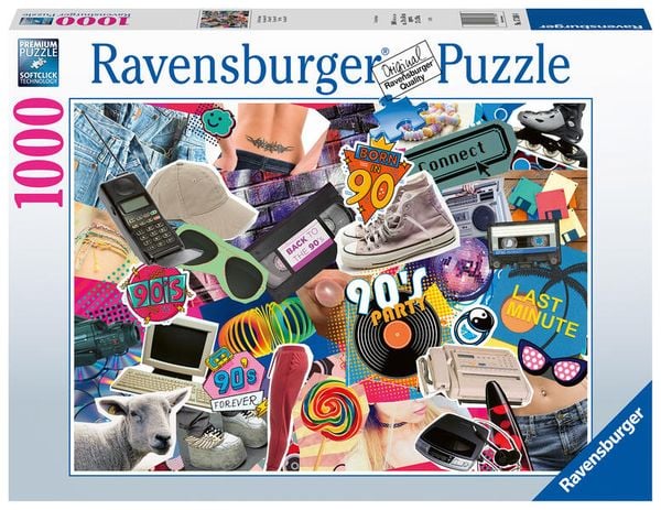 Ravensburger - Die 90er Jahre, 1000 Teile