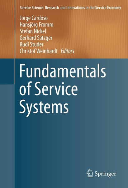 Produktbild: Fundamentals of Service Systems