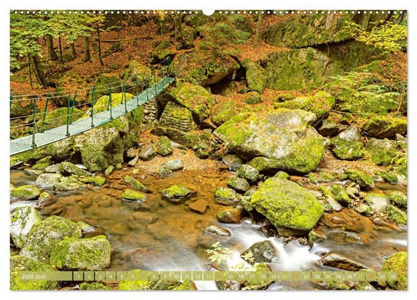 Produktbild: Arber, Rachel und Lusen: Der Hintere Bayerische Wald (Wandkalender 2026 DIN A2 quer), CALVENDO Monatskalender