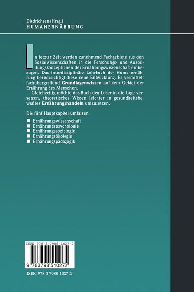 Produktbild: Humanern&auml;hrung