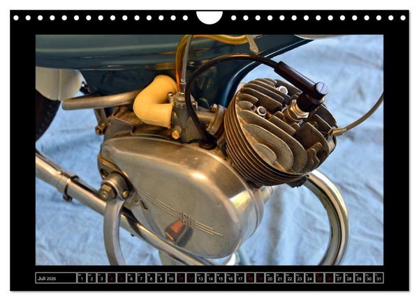 Produktbild: NSU Quickly - Mein Moped (Wandkalender 2026 DIN A4 quer), CALVENDO Monatskalender