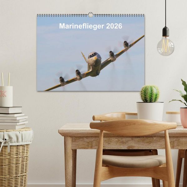 Produktbild: Marineflieger 2026 (Wandkalender 2026 DIN A3 quer), CALVENDO Monatskalender