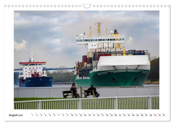 Produktbild: Zwischen Hochdonn & Brunsb&uuml;ttel: P&ouml;tte gucken am Kanal (Wandkalender 2026 DIN A3 quer), CALVENDO Monatskalender