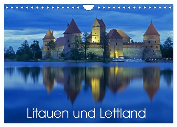 Produktbild: Litauen und Lettland (Wandkalender 2026 DIN A4 quer), CALVENDO Monatskalender