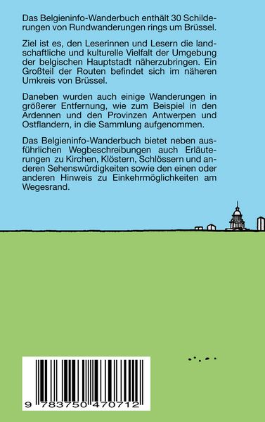 Produktbild: Das Belgieninfo-Wanderbuch