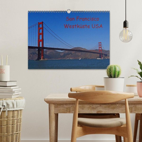 Produktbild: San Francisco Westk&uuml;ste USA (Wandkalender 2026 DIN A3 quer), CALVENDO Monatskalender